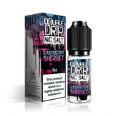 DOUBLE DRIP 10ML RASPBERRY SHERBET NIC SALTS (10)
